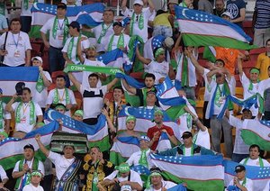 طرفداران ازبکستان|چین 2 - 1 ازبکستان / جام ملت های آسیا 2015