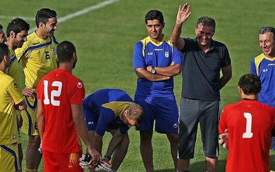 زمین آکادمی خراب دستگردی برای عراق؛ کی‌روش شاکی / تیم ملی در کدام زمین آماده می‌شود؟