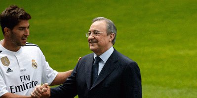 استقبال فلورنتینو از لوکاس سیلوا