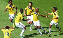 گل اول کلمبیا به یونان