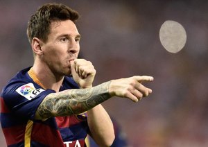 لیونل مسی|اتلتیکو مادرید 1 - 2 بارسلونا / لالیگا