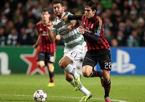 سلتیک 0-3 آث میلان / گروه H لیگ قهرمانان اروپا