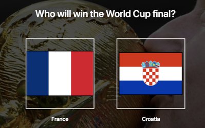 پیش بازی فرانسه و کرواسی