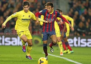 بارسلونا 2-1 ویارئال/هفته شانزدهم