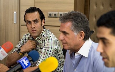 دلایل رفتن علی کریمی از تیم ملی با توضیحات کی‌روش: او بخاطر عدم پاداش به كادر فنی و نداشتن قرارداد از تيم ملی رفت!