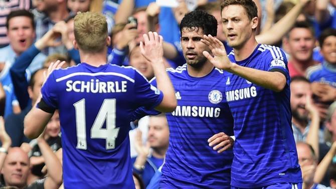 چلسی 3 - 0 استون ویلا/هفته ششم لیگ برتر