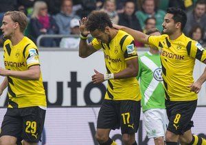 پیر امریک اوباميانگ|وولفسبورگ 2 - 1 بوروسيا دورتموند / بوندسلیگا