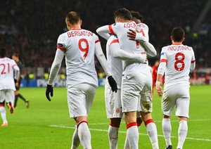 لوکاس اوکامپوس|باير لوركوزن 0 - 1 موناکو / لیگ قهرمانان