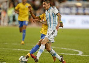 آنخل دی ماریا|برزیل 2 - 0 آرژانتین / دیدار دوستانه