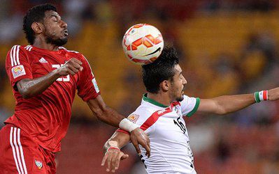 Iran win the battle through injury time goal but UAE steal the hearts