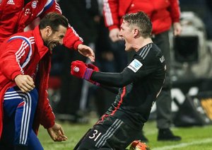 باشتین شواینشتایگر|ماینتس 1 - 2 بایرن مونیخ / بوندسلیگا