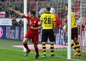 رابرت لواندوفسکی|بایرن مونیخ 5 - 1 بوروسيا دورتموند / بوندس لیگا