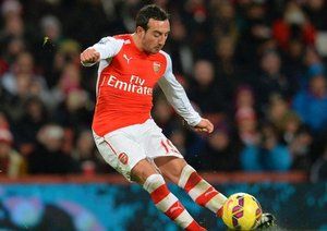 سانتی کازورلا|آرسنال 2 - 1 کوئینز پارک رنجرز / لیگ جزیره