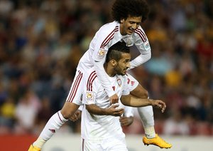 على أحمد مبخوت|عراق 2 - 3 امارات / جام ملت های آسیا 2015