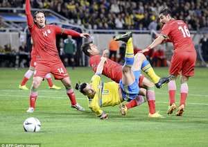 مرتضی‌ پور علی گنجی - زلاتان ایبراهیموویچ