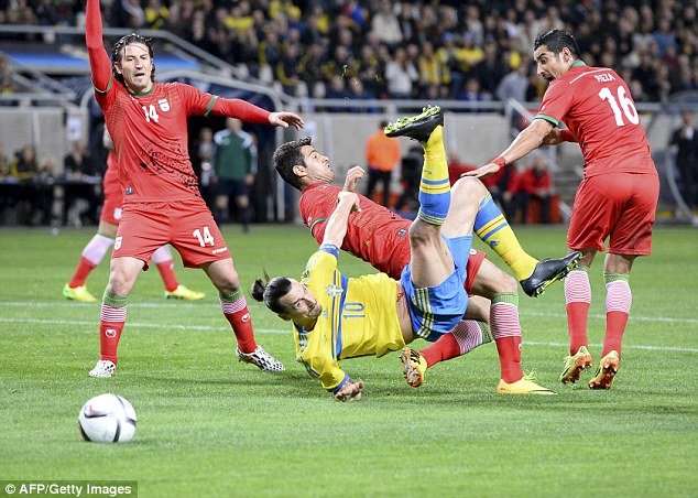 مرتضی‌ پور علی گنجی - زلاتان ایبراهیموویچ