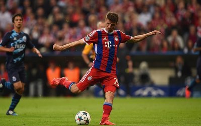 توماس مولر گلزن‌ترین آلمانی تاریخ لیگ قهرمانان اروپا