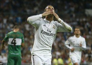 کریستیانو رونالدو|رئال مادرید 5-1 الچه / لالیگا