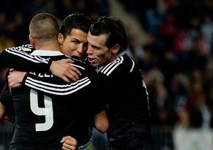 کریستیانو رونالدو - گرت بیل - بنزما