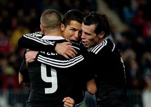 کریستیانو رونالدو - گرت بیل - بنزما|آلمریا 1 - 4 رئال مادرید / لالیگا