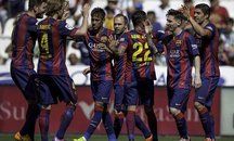 کوردوبا 0 - 8 بارسلونا/هفته سی و پنجم لالیگا/گل های مسابقه