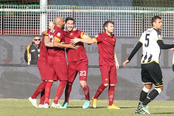 اودینزه 0 - 1 آاس رم / هفته هفدهم سری آ/گل های بازی