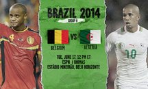 بلژیک 2 - 1 الجزایر