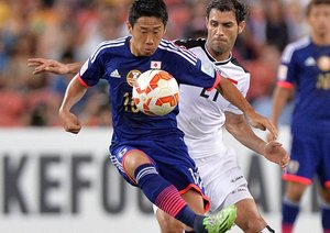 شينجی کاواگا|ژاپن 1 - 0 عراق / جام ملت های آسیا 2015