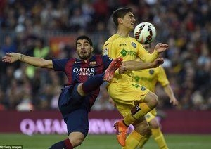 لوئیس سوارز|بارسلونا 6 - 0 ختافه/ لالیگا