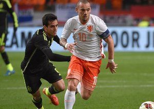 وسلی اشنایدر|هلند 2 - 0 اسپانیا / دیدار دوستانه