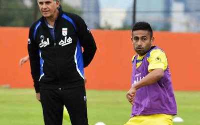 آخرین تمرین تیم ملی | حضور شریفات و مصدومیت بازیکن پدیده