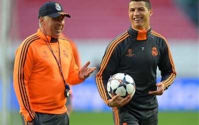 آنچلوتی مسی را رقیب رونالدو برای کسب توپ طلا نمی‌داند