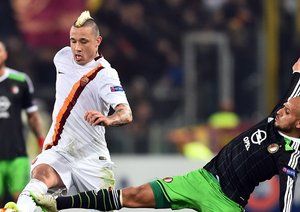 جروینیو|رم 1 - 1 فاينورد روتردام / لیگ اروپا