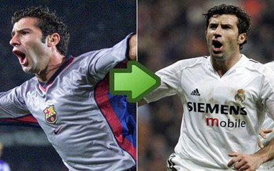 سوژه روز | علت جدایی فیگو از بارسلونا و رفتنش به رئال