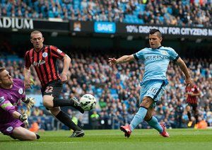 سرخیو آگرو|منچستر سیتی 6 - 0 کوئینز پارک رنجرز / لیگ جزیره