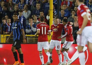 ممفیس دیپای - عدنان یانوزای|کلوب بُروژ 0 - 4 منچستر یونایتد / لیگ قهرمانان