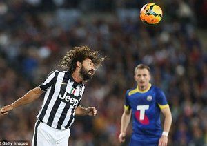 آندره آ پیرلو|یوونتوس 3 - 2 ستارگان لیگ استرالیا/ دیدار دوستانه