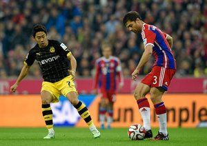 شينجی کاواگا - ژابی آلونسو|بایرن مونیخ 2 - 1 بوروسيا دورتموند / بوندسلیگا