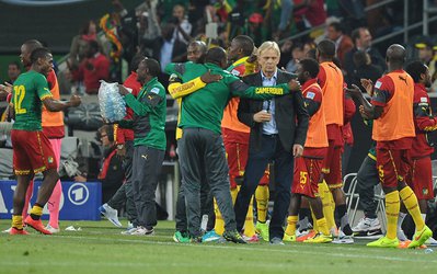 کامرون 1 - مولداوی 0 / برتری کامرون مقابل مولداوی در آستانه جام جهانی