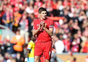 استیون جرارد|لیورپول 1 - 3 کریستال پالاس / لیگ جزیره