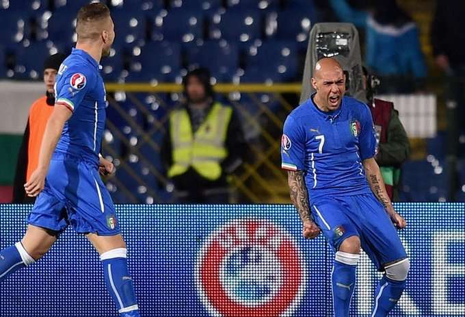 بلغارستان 2 - 2 ایتالیا / یورو 2016 / گل های بازی