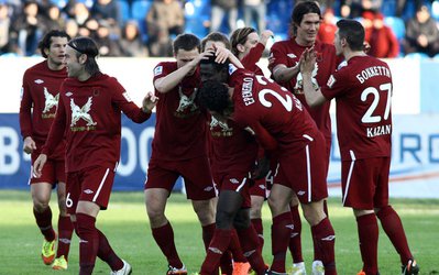 پیروزی خارج از خانه روبین‌کازان در حضور ۲۸ دقیقه‌ای آزمون