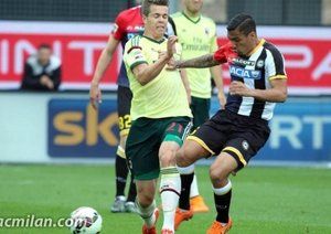 مارکو فن خینکِل|اودینزه 2 - 1 میلان / سری آ