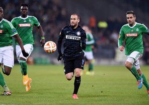 رودریگو پالاسیو|سنت اتين 1 - 1 اینترمیلان / لیگ اروپا