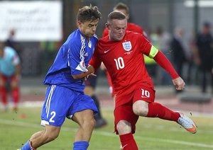 وین رونی|سان مارینو 0 - 6 انگلستان / مقدماتی یورو 2016