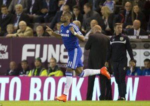 ديديه دروگبا|برنلی 1-3 چلسی / لیگ جزیره