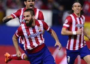 مصاف های اتلتیکو تا فینال لیگ قهرمانان اروپا|یک هشتم نهایی، دیدار برگشت: اتلتیکو مادرید 4 - آث میلان 1