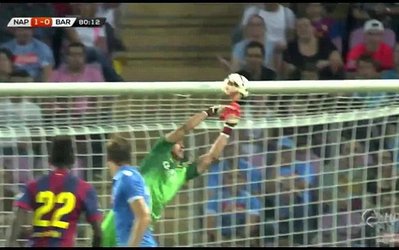 براوو: شکست بارسلونا برابر ناپولی تقصیر من بود