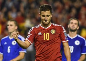 ادن هازرد|قبرس 0 - 1 بلژیک / مقدماتی یورو 2016