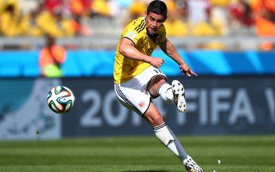 رودریگوئز بهترین بازیکن دیدار کلمبیا - یونان شد